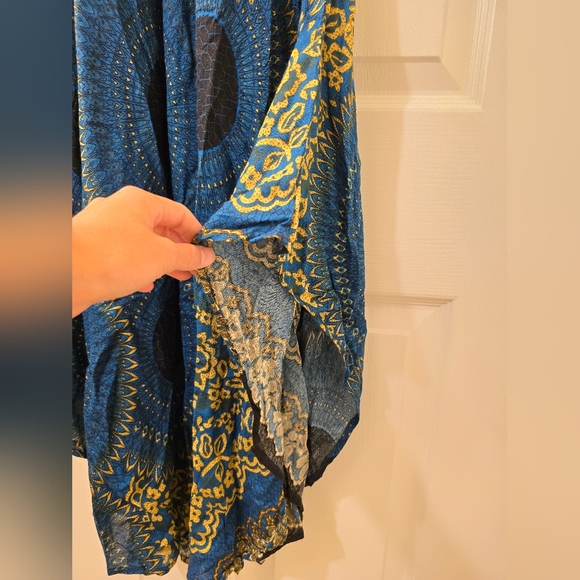 NWT | Flattering Lightweight Blue Dress - Picture 5 of 7